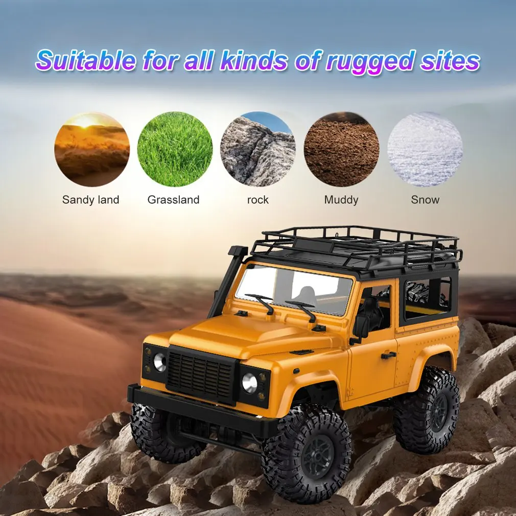 1:12 MN-90 радиоуправляемая гусеничная машина 2,4G 4WD с дистанционным управлением большая ножка внедорожный гусеничный военный автомобиль модель RTR Дистанционное управление грузовик игрушки