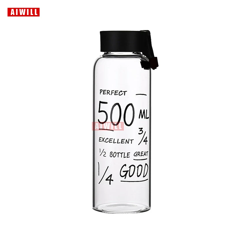 glass water bottle 7