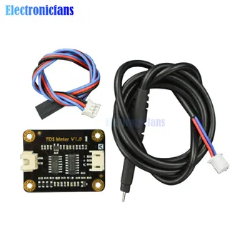 

Water Conductivity Analog TDS Sensor Module Tester Liquid Detection Water Quality Monitoring Meter for Arduino DC 3.3-5.5V