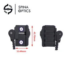 SPINA оптика QD БЫСТРОРАЗЪЕМНАЯ База 20 мм Пикатинни Вивер рейка адаптер и стояк для AR15 M16 винтовка красная точка прицел
