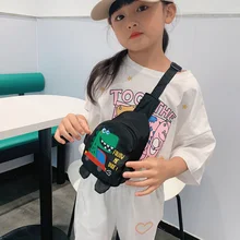 

Travel Backpack Children Bags Unisex Cross-body Cute Cartoon Toddler Baby Harness Outdoor Handsome Dinosaur Chest Bag 2021