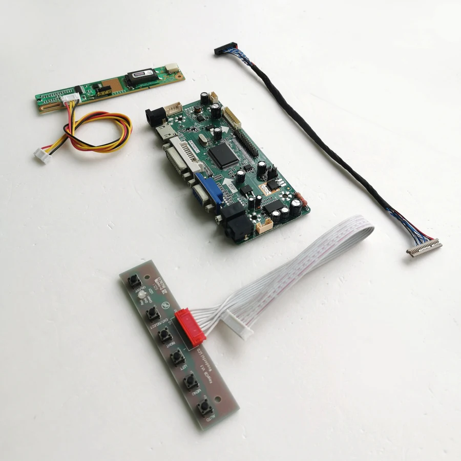 Для TM121SV-02L03/A/C M Y. NT68676 экран drive плата контроллера 12," 800*600 VGA, HDMI, DVI LVDS 20-контактный разъем с холодным катодом(CCFL) ЖК-дисплей Панель Набор для измерения уровня
