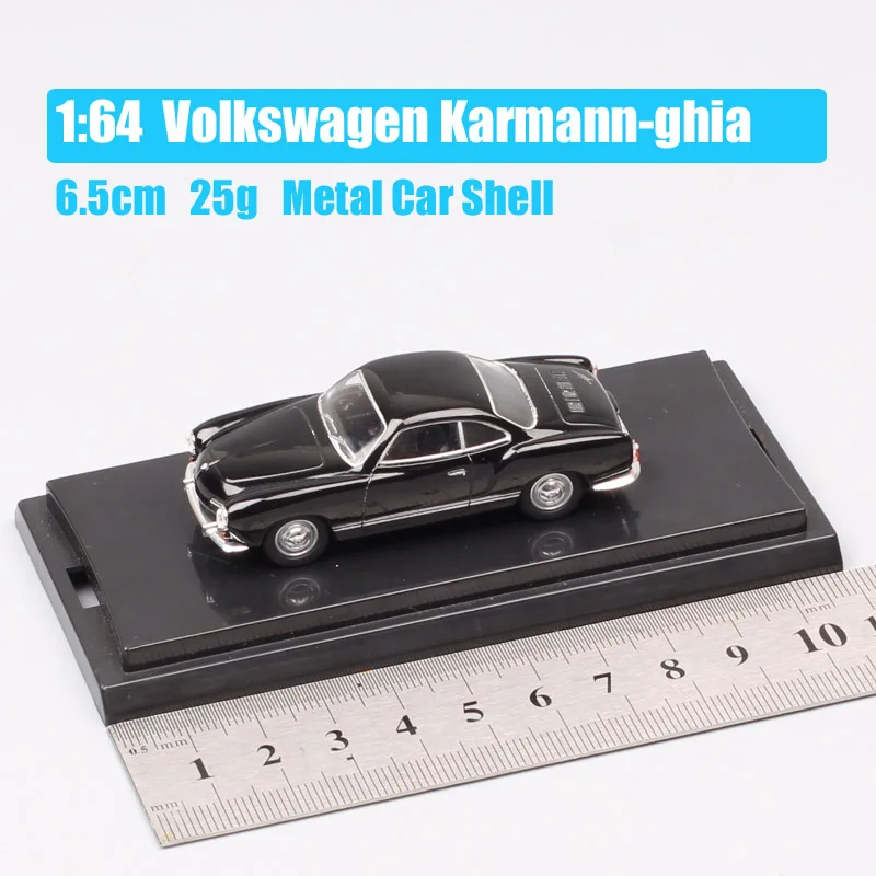 Классический 1/64 масштаб kyosho mini vw Karmann ghia металл, полученный литьем под давление и игрушки автомобилей Миниатюрные модели для хобби Подарочный коллектор ребенок