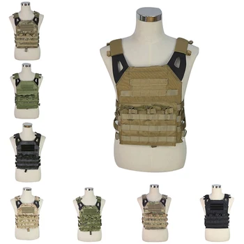 

Hunting Tactical Vest Body Armor Plate Carrier Vest Mag Chest Rig Airsoft Paintball Gear Loading Bear Vests Camouflage