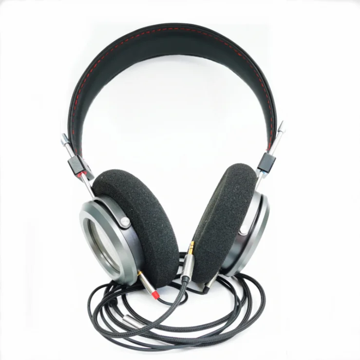 HifI 40mm Headphone Deep Bass head mounted Open Back Over Ear Headset 32ohm 116db Metal Cover High resolution Sound Good New 1PC