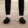 Large Size 45 46 Penny Loafers Men Casual Shoes Mens Shoes Suede Leather Man Moccasins Slip On Men's Flats Male Driving Shoes 2