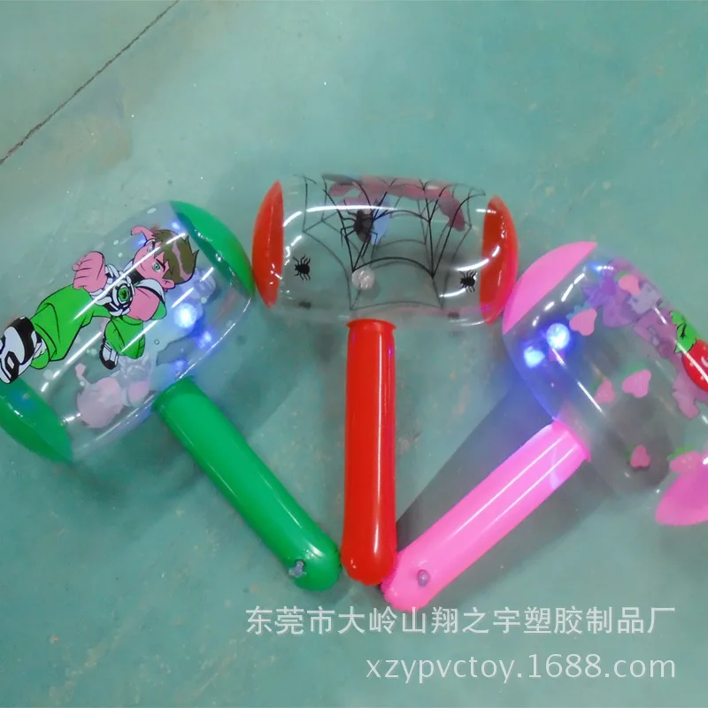 Лучистый chong qi chui ПВХ надувной мультфильм шаблон игрушечный молоток игрушка детская игрушка подарок