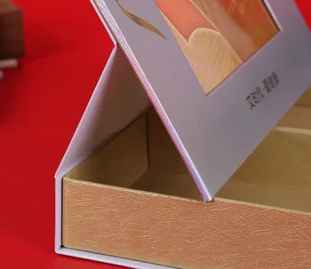 

Cardboard Magnet Boxes Velvet Insert Handle Necklace Pendant Bracelet Jewelry Gift Packaging Foldable Paper Box ---DH10370