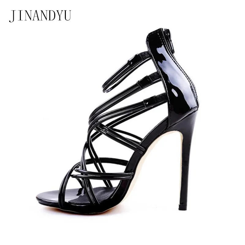 

Size 35-43 Shoes Women Sandals High Heels Leather Sandals for Women Shoes High Heel Ladies Summer Shoes Gladiator Sandals Pumps