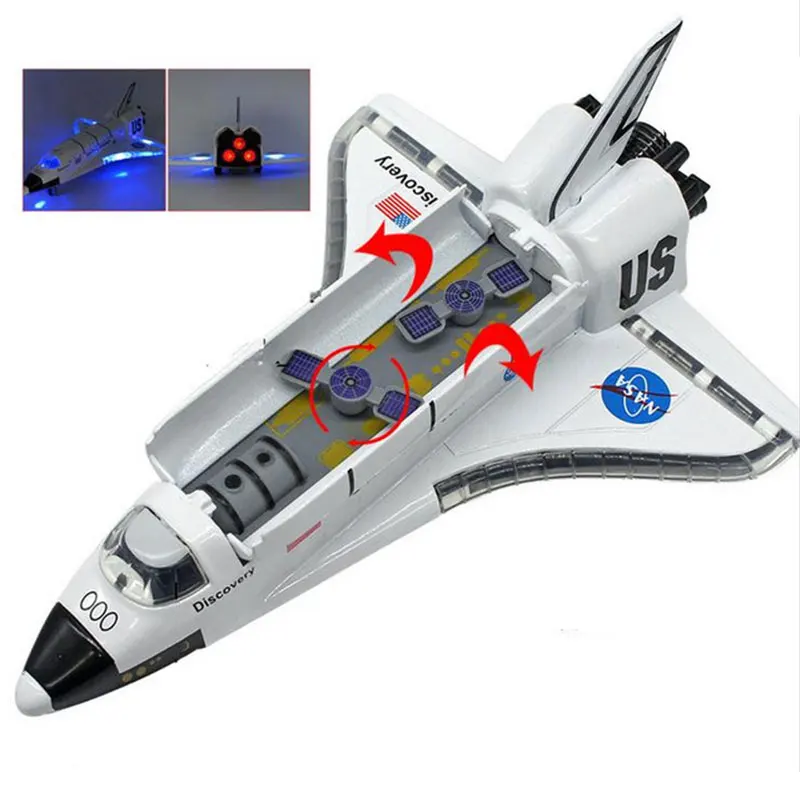 Космический Шаттл ракета модель игрушка детская Новинка реалистичный космический корабль игрушки Коллекция Модель космического корабля Декор детской комнаты