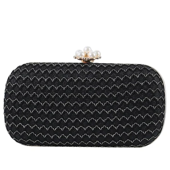 

Ladies Designer Evening Bags Women New Elegant Pearl Flaps Crossbody Bags 2020 Luxury Handbags