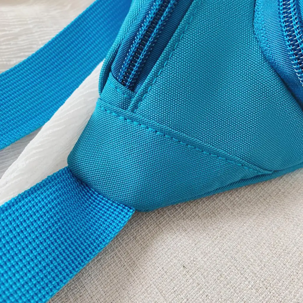 2019 Hot Sale Solid Color Child Joker Crossbody Waist Purse Cartoon Canvas Zipper Chest Bags Pocket Pocket Shoulder Bag 826