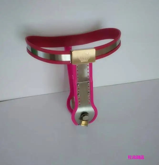 Sm Lock Pussy Knicker Chastity Belt Tune Female Stainless Steel Metal