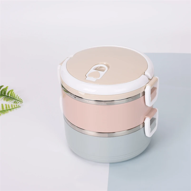 Термальный Ланч-бокс s Bento box для хранения продуктов, кемпинга, портативный контейнер для еды для пикника, 304 из нержавеющей стали, Ланч-бокс для детей Fiambrera