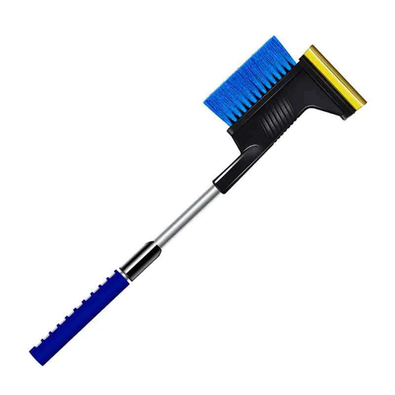 Автомобильная лопата для снега, зимняя Автомобильная лопатка для снега, скребок для льда, выдвижная щетка для удаления окон, щетка для удаления, зимний инструмент, Новинка - Цвет: D