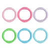 Baby Chewing Biting Toys for Autism ADHD Chew Baby Teether Rings Wristband Infants Sensory Teething Bracelet Silicone Kids Gifts 5