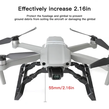 

Portable Quick Release Increased Height Drone Accessories With Night Light Leg Support Outdoor Landing Gear For DJI Mavic Air 2
