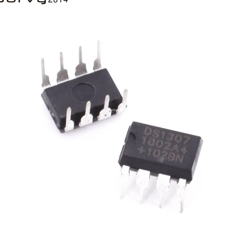 10 шт. DS1307 DIP8 DS1307N IC DIP часы синхронизации новая diy Электроника | Электронные