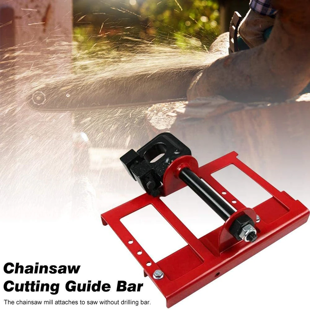 

Chainsaw Mill Lumber Wood Cutting Guide Bar Saw Wood Timber Chainsaw Attachment Cut Guide Milling Cutter for Builders Woodworker
