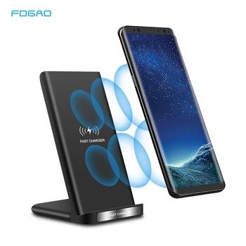 

FDGAO 15W Wireless Charger Stand For iPhone SE 2 X XS Max XR 11 Pro 8 Samsung S20 S10 S9 S8 Qi Phone Fast Charging Dock Station