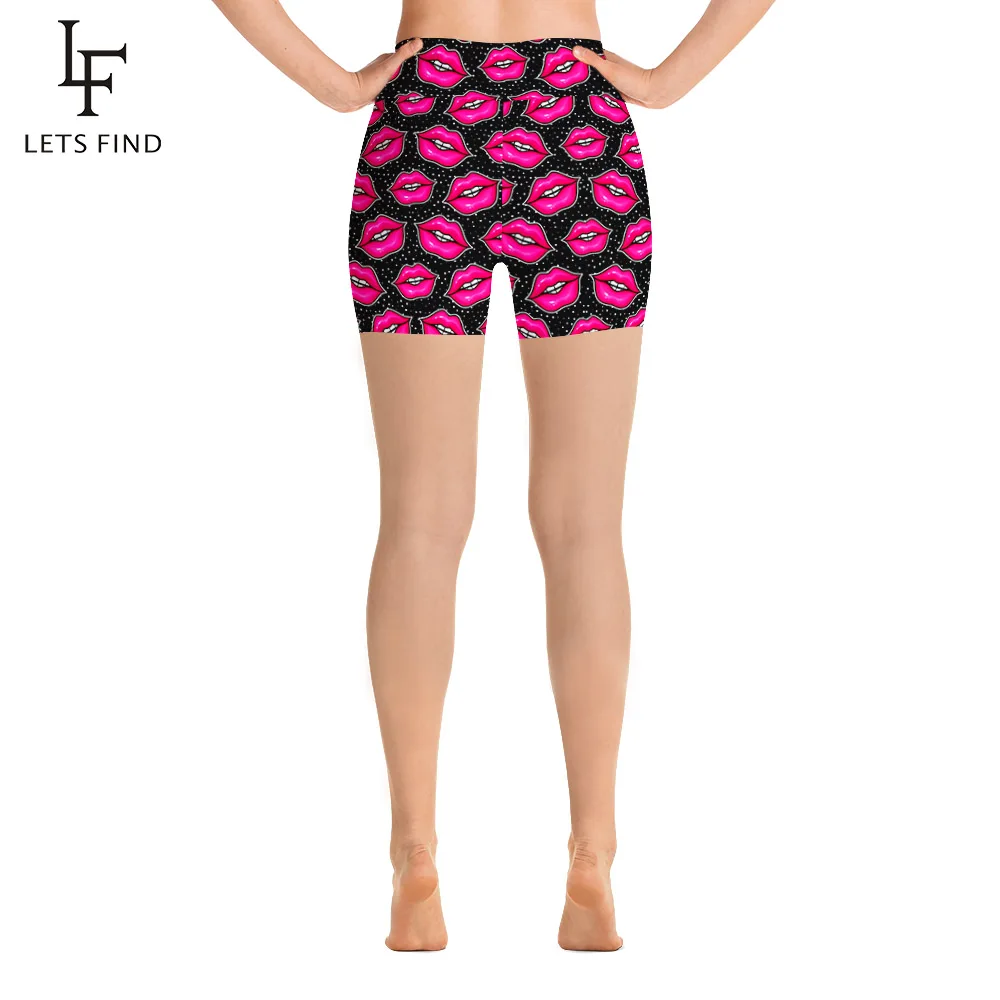 Tanie LETSFIND Fashion Sexy Women wysokiej talii elastyczne szorty spodnie różowe sklep