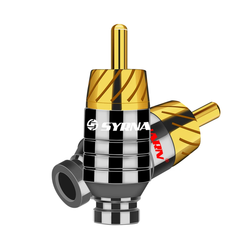 Роскошный разъем RCA для пайки 2 шт./1 пара динамика аудио выход/вход адаптер
