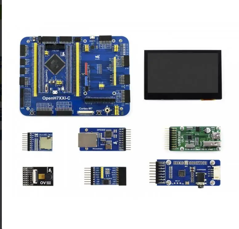 Фоспосылка ительная плата STM32 разработанная для микроконтроллера STM32H743IIT6
