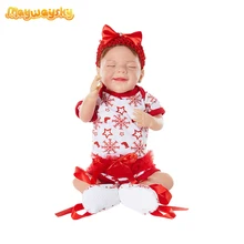 Maywaysky – poupée bébé Reborn en Silicone, jouet en tissu pour enfant 