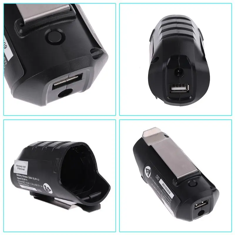 USB адаптер зарядное устройство кобура Замена для BOSCH Профессиональный литий