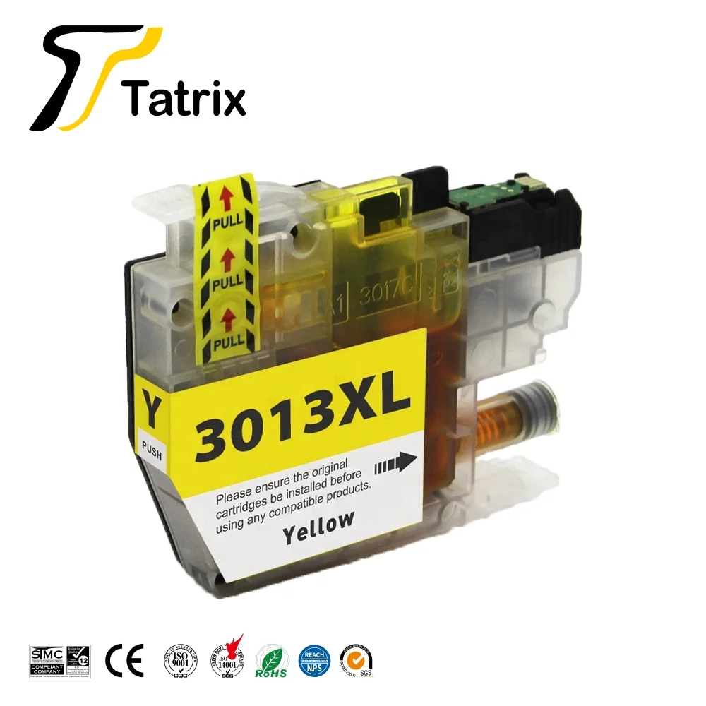 Tatrix LC3013 LC3013XL LC3011 4 вида цветов совместимый чернильный картридж для принтера Brother MFC-J497DW MFC-J690DW