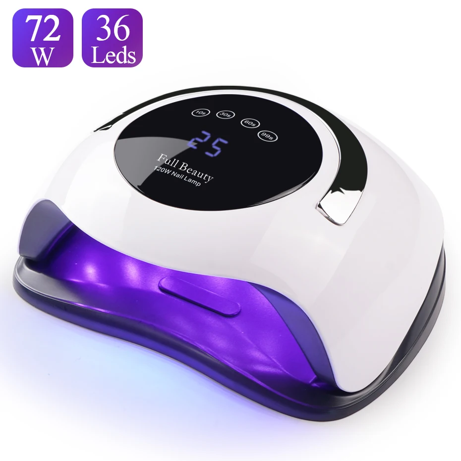 Лампы для ногтей высокой мощности быстроотверждаемые с автоматическим датчиком