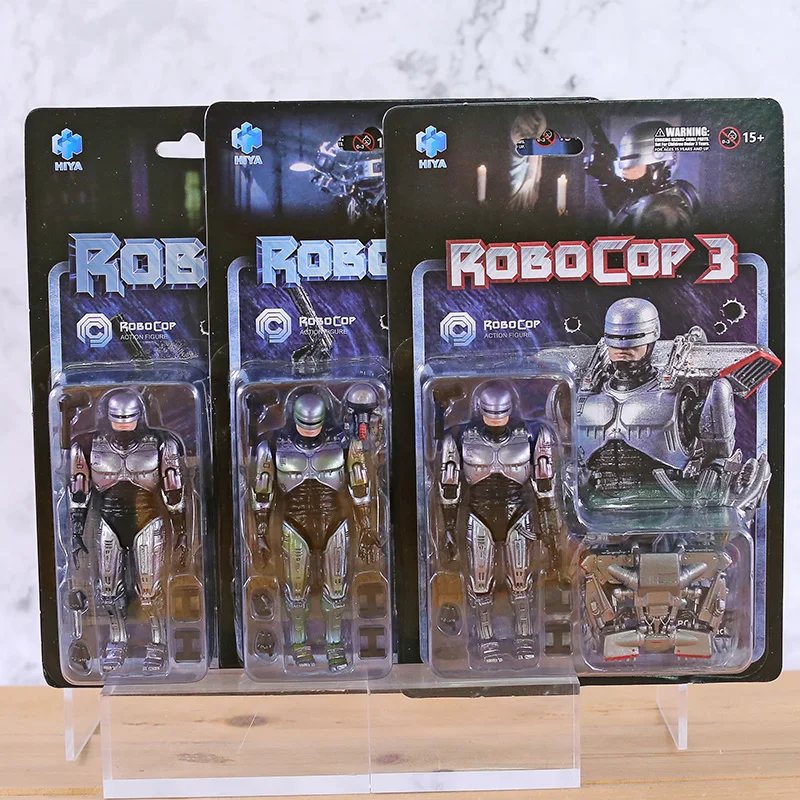 Hiya игрушки 1/18th весы повреждения битва робокоп Эктон рис|Игровые фигурки и