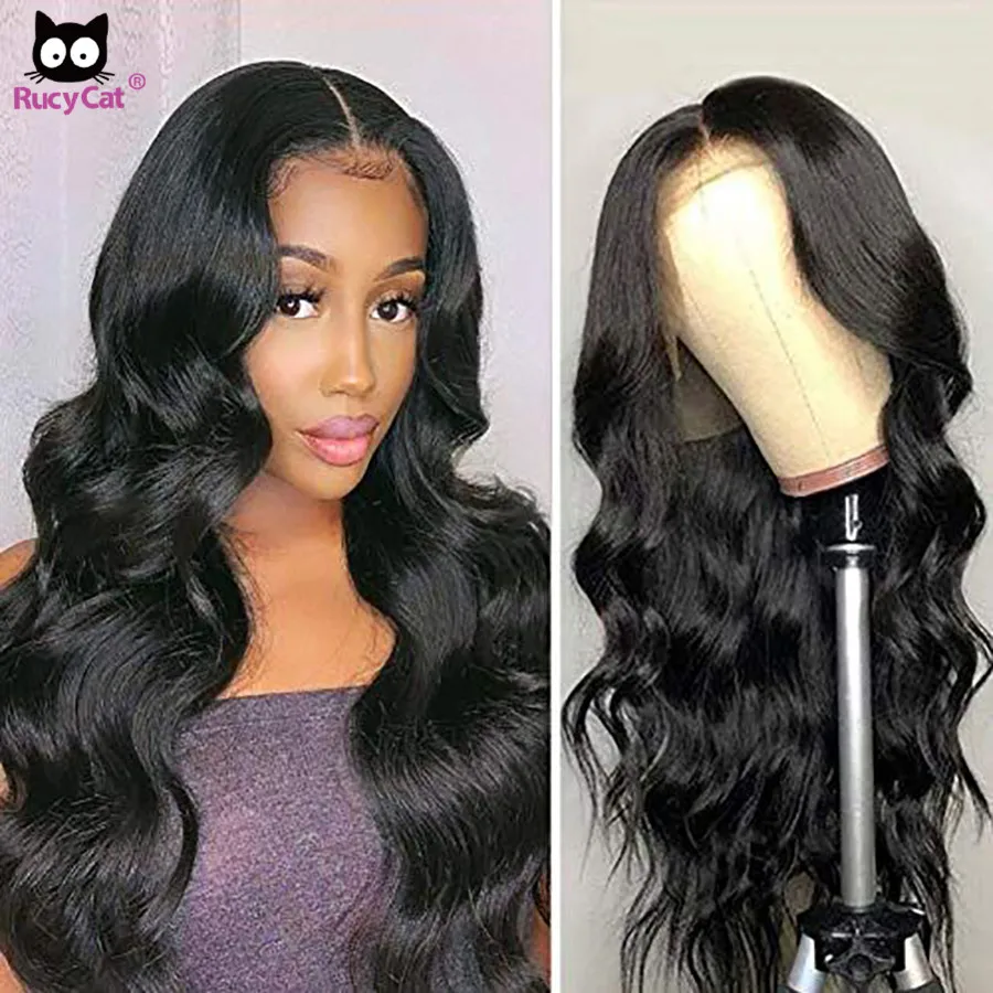 Transparent Pre Plucked 13x6 Lace Front Human Hair Wigs 30 Inch Lace Front Wig 5x5 Lace Closure Wig Body Wave Lace Front Wig