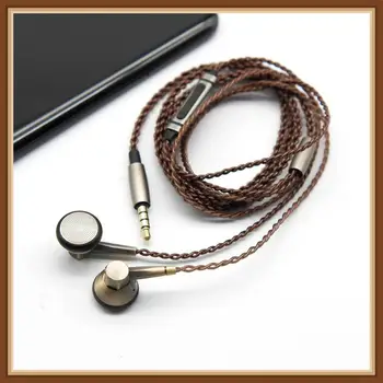 

FAAEAL Datura-X Metal Hifi Earphone DIY Earbuds In Ear Earphones Dynamic Flat Head Plug Earbud Music Earphones with Mic