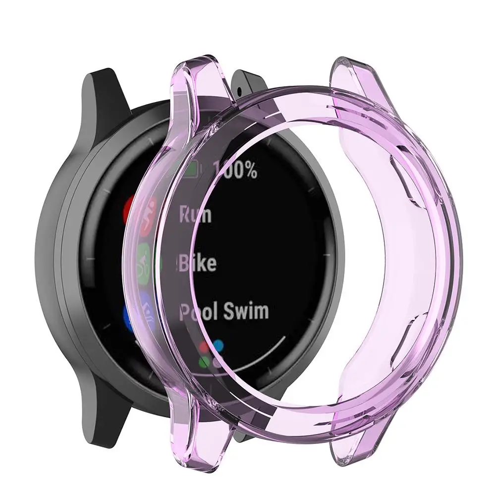 Для Garmin Vivoactive 4 цветной ТПУ протектор для часов анти-капля чехол Защитная оболочка для Vivoactive4 умный браслет чехол s