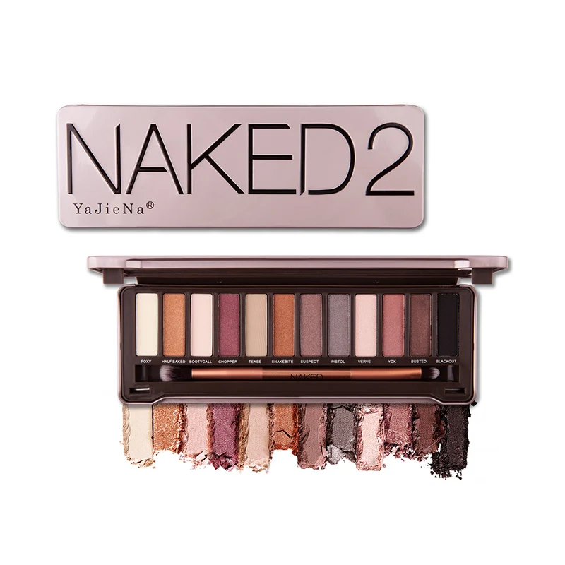 12 Colorful Matte Shimmer Makeup Eyeshadow Palette Glitter Pigment Makeup Set Nude Eye shadow Cosmetic Gift Hot
