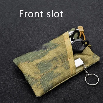 

EDC Bag Camping Portable Storage Bag Military Fan Keychain Holder Case Waist Bag Tactical Hunting Bag M
