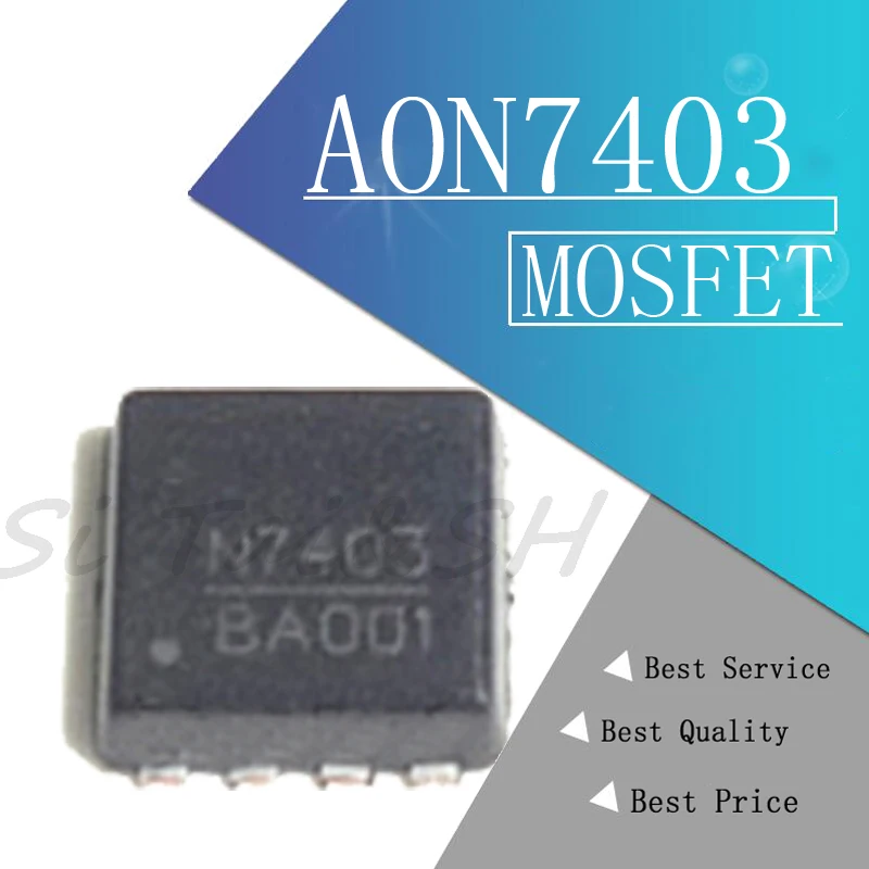 10pcs/lot AON7403 AO7403 7403 MOSFET(Metal Oxide Semiconductor Field Effect Transistor) new | Электронные компоненты и