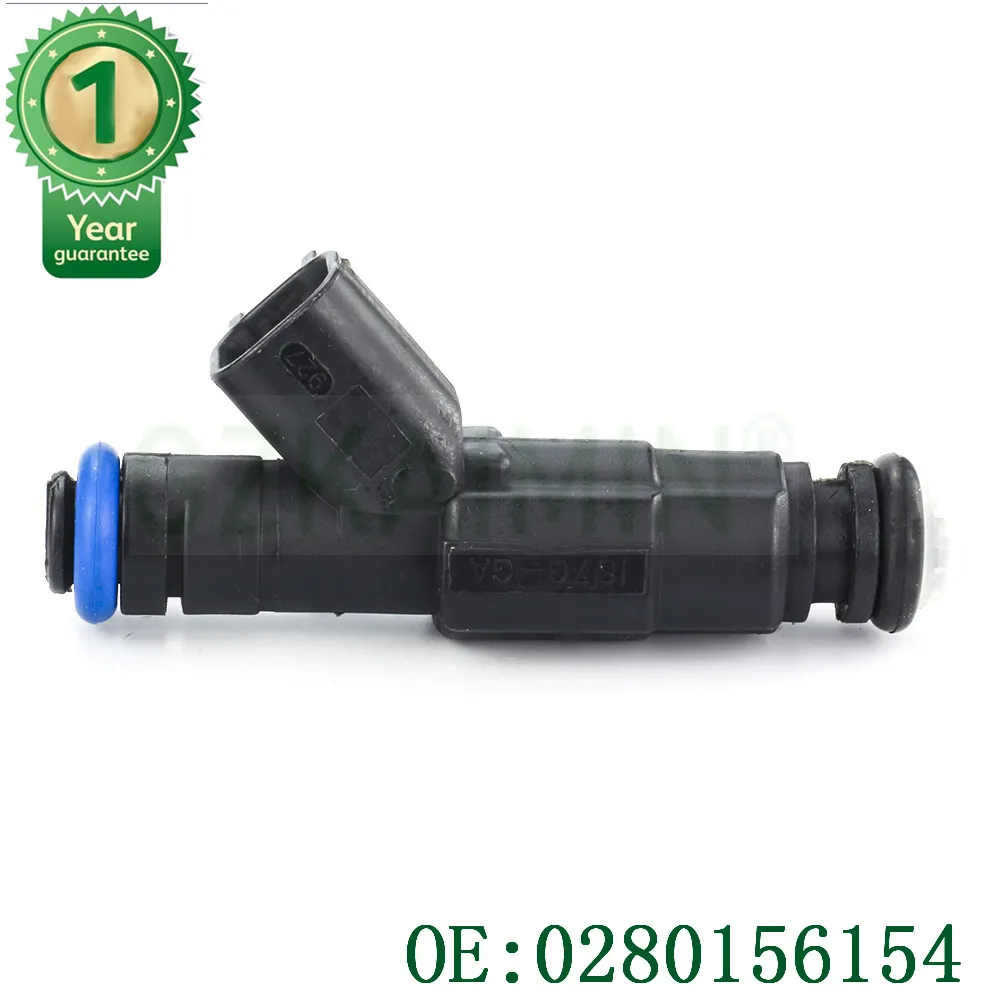 Комплект с 4 потоками, сопло топливной форсунки, подходит для ford Mondeo 3 BWY B4Y B5Y 2.0L 107KW 0280156154 1S7G9F593GA 2004-2011