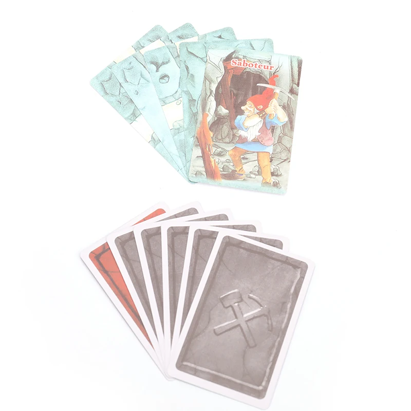 1 шт. новинка 2021 года Saboteur и + 2 карточная игра полные английские игры для игр