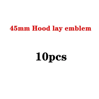 

10pcs 45mm Car Styling Modified Round Middle Hood Lay Emblem Bonnet B Apple Tree Star Logo for Mercedes Benz AMG Lorinser Brabus