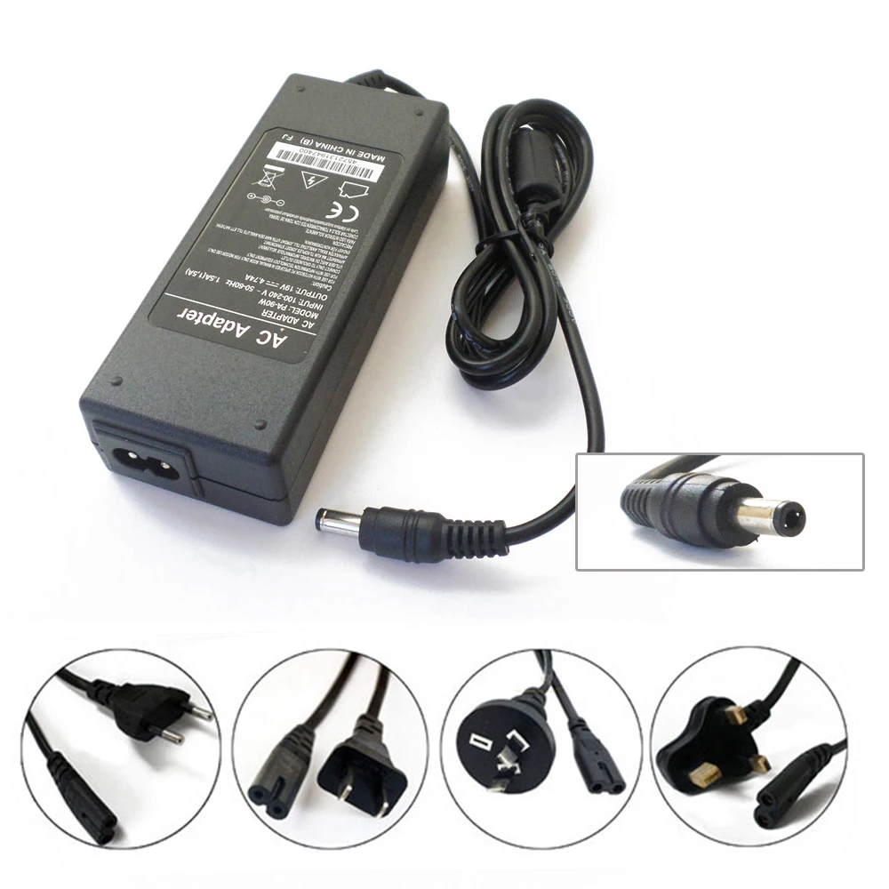 

New 90W Battery Charger Power Supply Cord For Asus N80Vc N81Vg N82J X56S X58Le ADP-90CD DB ADP-90SB BB Notebook AC Adapter Cable