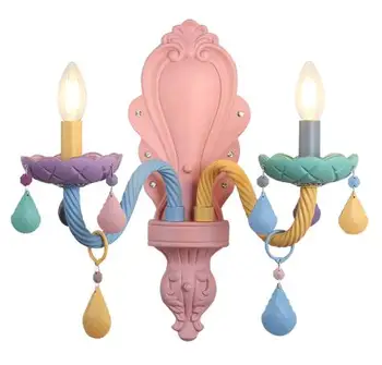 

Wall Lamp For Bedroom Glass Wall light Bedside Lamp Colorful Wall Sconce Indoor Luminaire Bedroom Lighting
