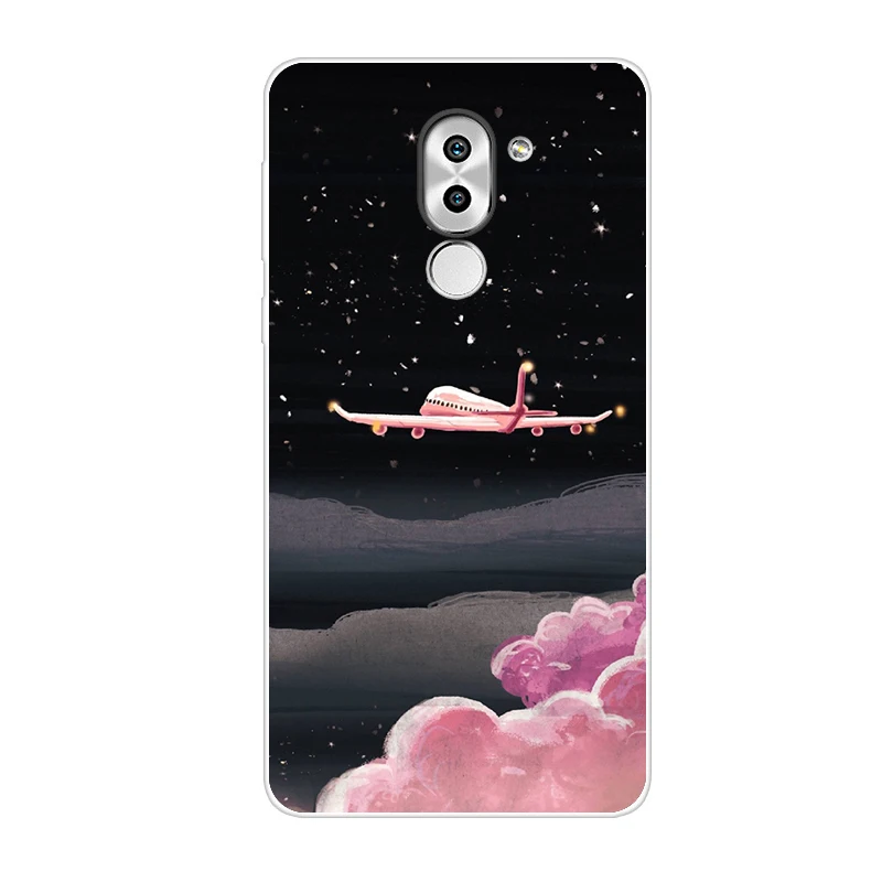 Чехол для huawei Honor 6X, чехол для huawei mate 9 Lite, 5,5 Мягкие силиконовые чехлы для телефонов из ТПУ, для huawei Honor 6X GR5, задняя крышка