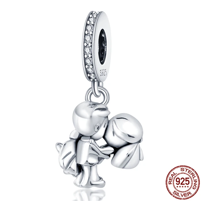 plata charms of ley 925 original Fits original pandora bracelet 925 silver women pendant jewelry galaxy starry sky charms beads CMS1554