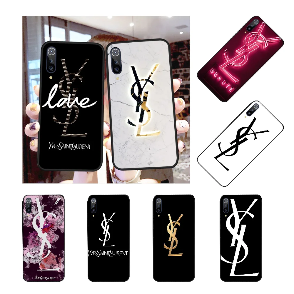 

PENGHUWAN Famous French Luxury Brand Phone Case for Xiaomi Mi9 9SE 8SE Pocophone F1 Mi8 Lite