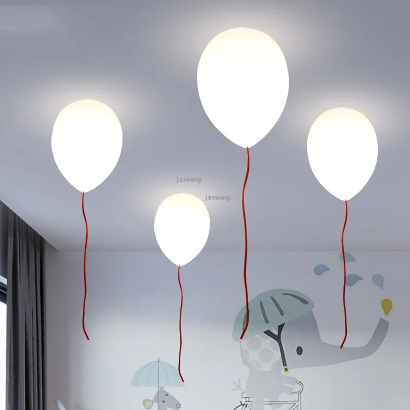 

Modern Hanging Ceiling Lamps Colored Glass Balloons Light Fixtures Children's Bedroom Ceiling Lighting Creative Ceiling Light