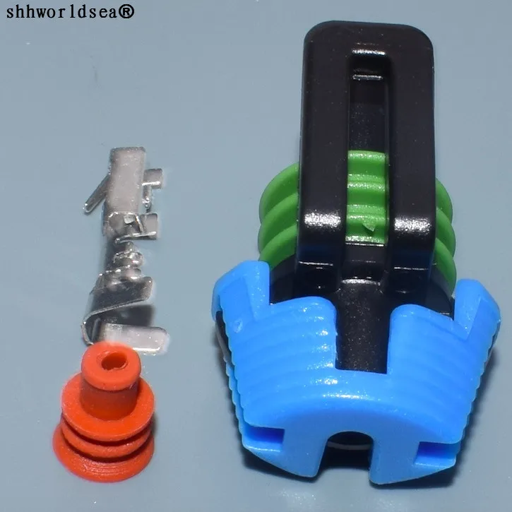 

Shhworldsea 1pin 2,2 мм авто корпус штекер жгута проводов кабель водонепроницаемый разъем 15345499