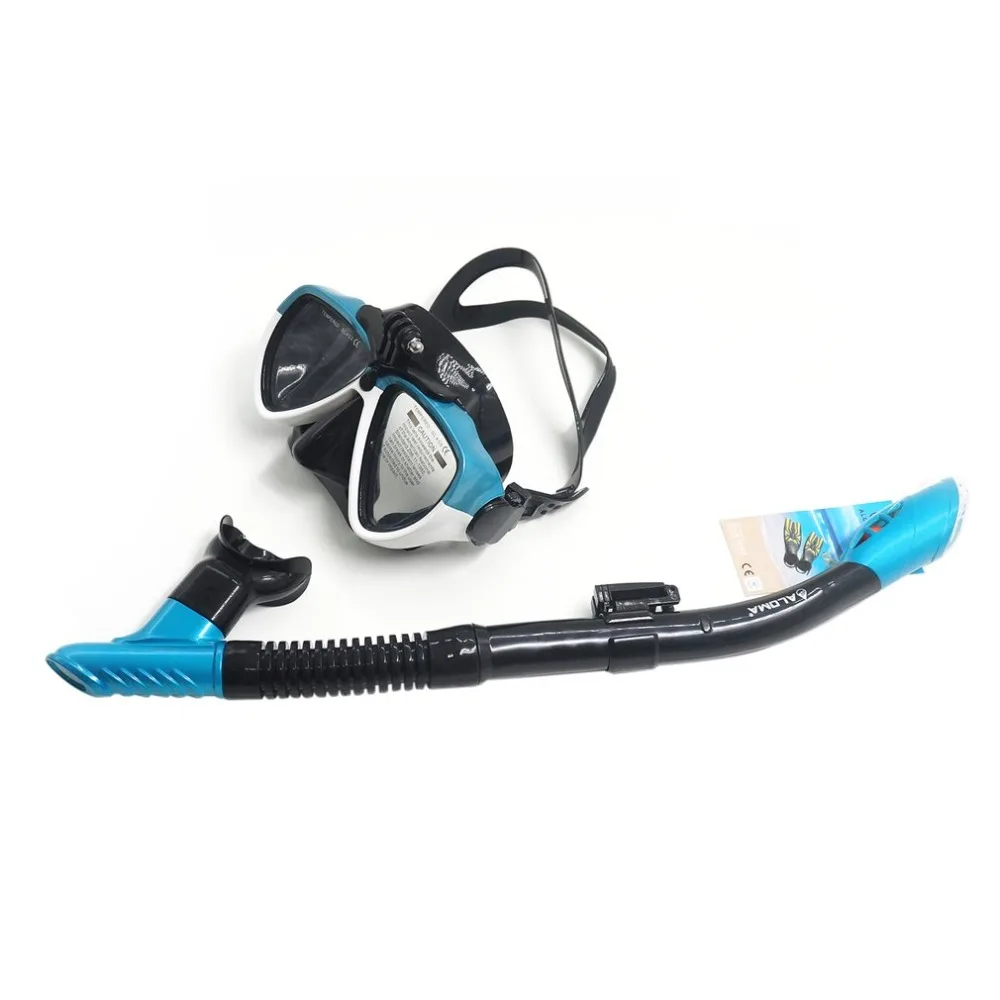 Силиконовый Набор для взрослых, трубка, маска для дайвинга, маска для подводного плавания, очки для подводного плавания, дыхательная трубка, спасательная маска для выживания, AM206GP+ 408