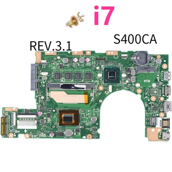 

New Notebook Motherboard For ASUS S400CA S400C For REV.3.1 i7-3537U